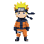 naruto as a kid, idle, top down 3/4