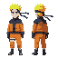 naruto, idle.