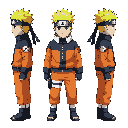 naruto, idle.