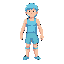 game carácter style water