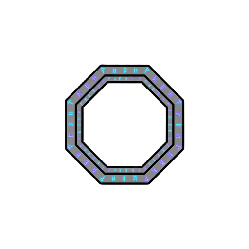 an octagonal magic circle