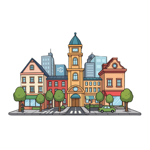 centro de cidade