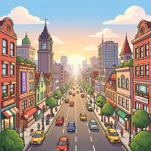 centro de cidade