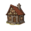 gere pra mim uma casa medieval 
