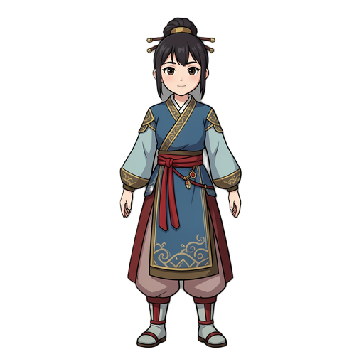a wuxia girl