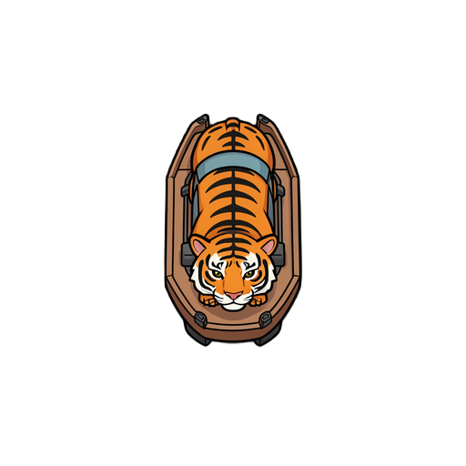 a 2d top down tiger 2 hull sprite