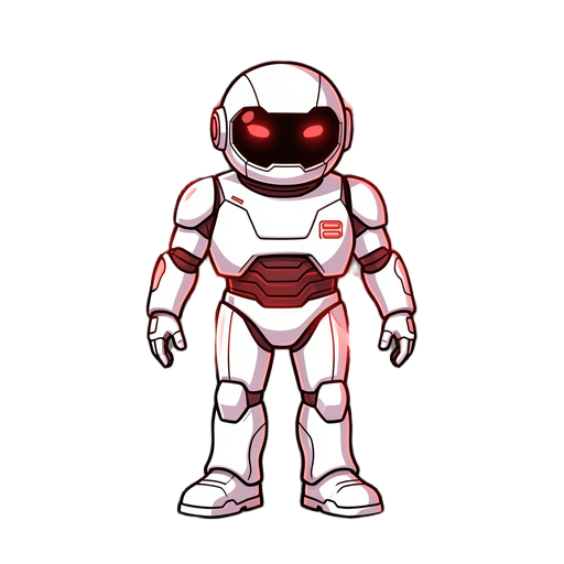a electronic ball futurist, color white and lasers red's