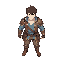 a fantasy jrpg anime game male protagonist wearing fantasy isekai adventurer outfit 