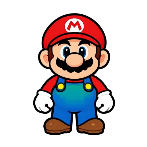 asset para videojuego 2d que es estilo mario bross, pero de un modo mas oscuro, glitch, melancolico