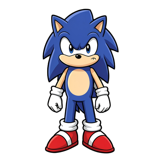 create a version of sonic the hedgehog