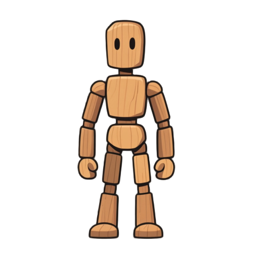 wooden humanoid