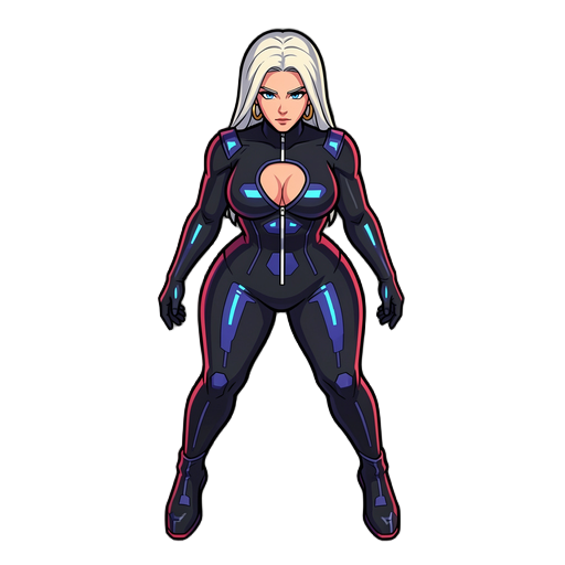 front view character