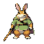 create a sprite in the chrono trigger style. you can use frog as a reference