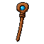 wooden magic staff