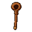 wooden magic staff