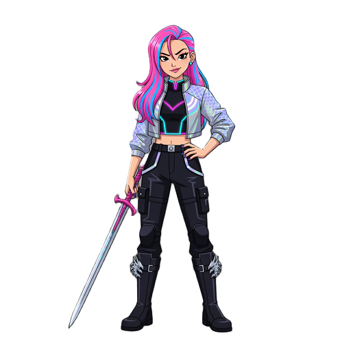 romi from kpop dragon slayer