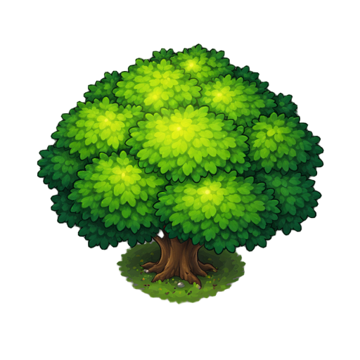 top down tree sprite