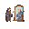 a mage and his reflection in a mirror