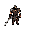 pixel warrior with a sword 