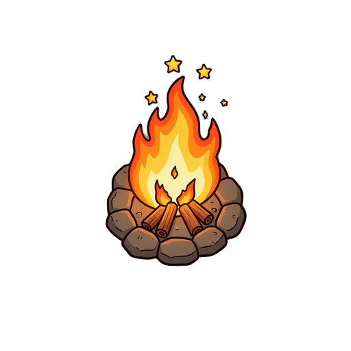 anima solo el fuego y las estrellas