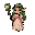 forest elf girl with wooden staff