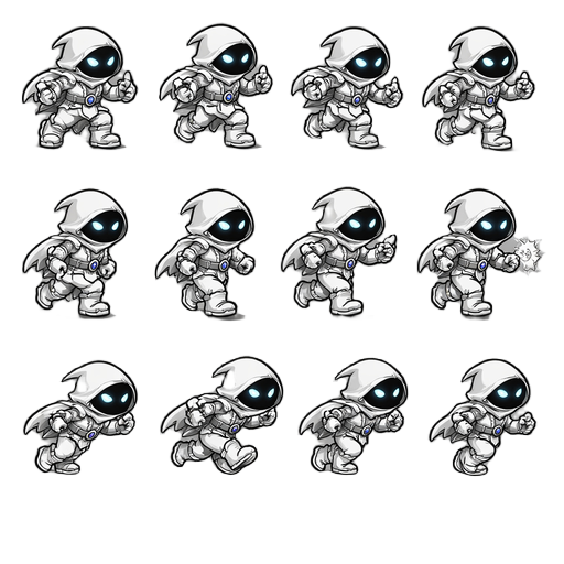 sprites de movimento 2d