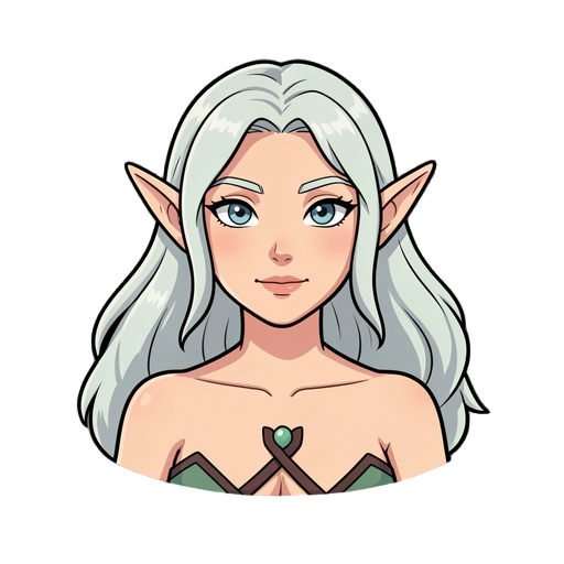 female elf with boy
