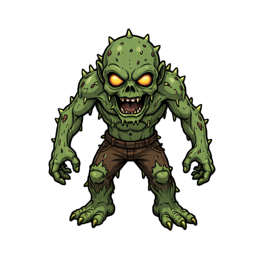 poisonous crawler zombie