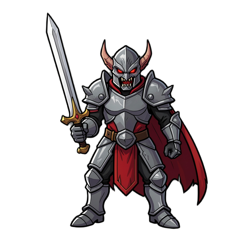 evil sword knight