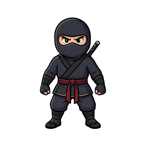 generate a ninja sprite.