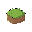 dirt tile with grass on top