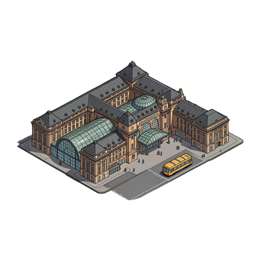 die gebäude am frankfurter hauptbahnhof