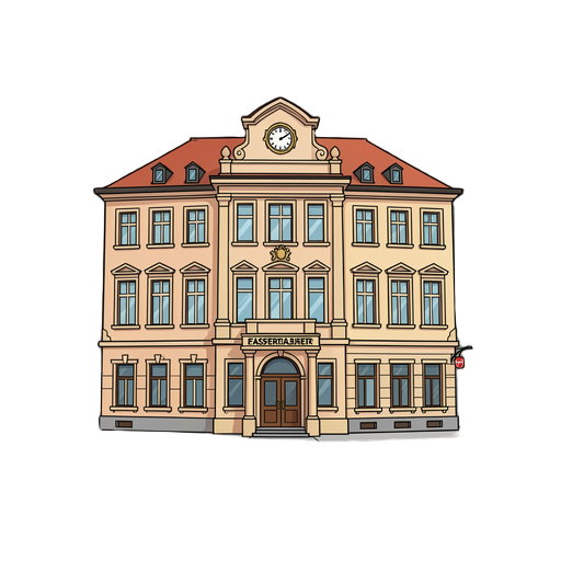 generiere ein bild der fasade von der frankfurrter fasade der kaiserstraße 76 aus der perspektive von der straße aus 
