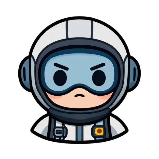 cute cyberpunk starship pilot