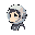 cute space pilot side-profile head-shot portrait avatar
