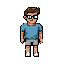 simple sprite for a 2d pixelated platformer