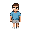 simple sprite for a 2d pixelated platformer