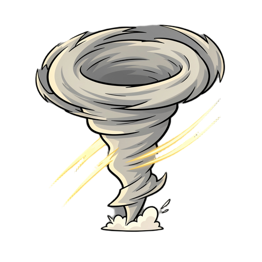 tornado shot sound effect, rotating airflow sound + light whooshing sound, duration 0.8 seconds, 44.1khz, mp3 format, suitable for wechat mini-game