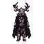 look the reference to create a erebos cosplay outfiti for a tibia client.