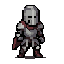 cavaleiro, pixelado