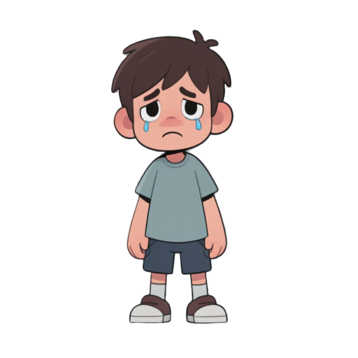 sad child