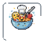the theme is "emoji kitchen" which means mix emojis. generate image without english letters or any characters
