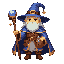 wizard with hat