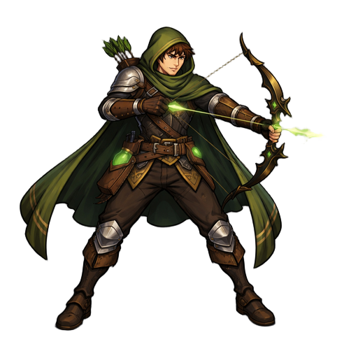 vamos usar esse personagem atirando flexa