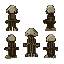 make a side view from the right, left and back