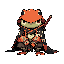 16-bit snes jrpg sprite