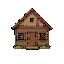 casa de madeira velha