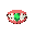 dentadura com um dente de esmeralda
