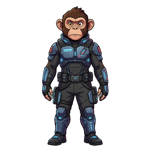 cyberpunk monkey 