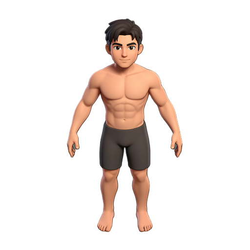 vamos criar um modelo de um personagem para um jogo 3d, esse modelo deve ser um corpo humano básico, genérico, pois vamos adicionar cabelos, armaduras e etc ao modelo futuramente, então precisamos da base do modelo.